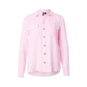 VERO MODA Bluza VMBUMPY svetlo roza/bela