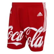 ADIDAS ORIGINALS Hlače Coca Cola rdeča/bela