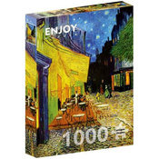 Enjoy - Puzzle Vincent Van Gogh: Cafe Terrace at Night - 1 000 kosov