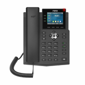 slomart fanvil x3u | voip telefon | ipv6, hd zvok, rj45 1000mb/s poe, lcd zaslon