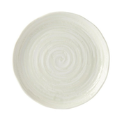 Krožnik za predjed WHITE SPIRAL 21,5 cm, bel, MIJ
