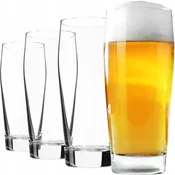 KADAX Pivski kozarci Vrček Pokale 510 ml Visok kozarec Komplet 4 kozarcev