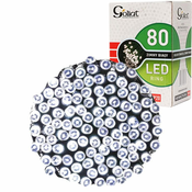shumee Obroč z 80 LED božičnimi lučkami za notranjo uporabo, hladno bela, napajanje iz omrežja