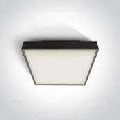 PLAFONJERA LED 2×E27/18W/PLC/230V IP65 CRNA