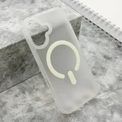 Maska BLURRY MagSafe za iphone 16/ bela