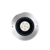 Sylvania LED talna svetilka za vgradnjo Interrata M, O 20 cm, IP65 - iz nerjavečega jekla - Aluminij