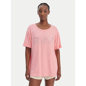 Guess Majica E5GI07 K68D2 Roza Regular Fit