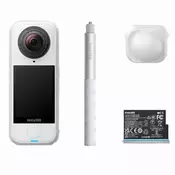 Akcijska kamera Insta360 - X4 Air Starter Bundle, 29MPx, 8K, bijela