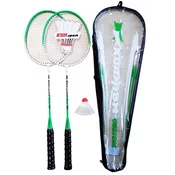 Kubisport Set za badminton - 2 loparja + košarica + kovček
