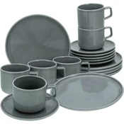 Creatable Kavni Servis Chef Collection Grey, 18-Delni