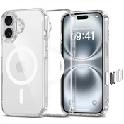 Tech-protect TECH-PROTECT FLEXAIR HYBRID CC MAGSAFE ZA IPHONE 16 PROZORNO