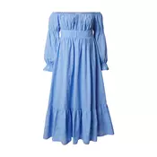 CITA MAASS Poletna obleka Broderie Anglaise  svetlo modra