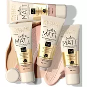 EVELINE - SATIN MATT MATTIFYING - Tecni puder 30ml