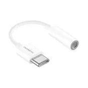 HUAWEI audio adapter kabel 3,5 mm priključak - Type-C BIJELI CM20