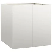 Vidaxl Sadilnik 80x80x80 cm iz nerjavečega jekla
