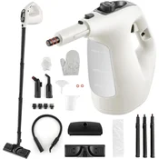 slomart FANTASK ročni parni čistilnik 1500W, 400ml, 125C, 1 min ogrevanje