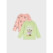 Sinsay - Pamucna majica 2 pack Disney - svetlo maslinasta