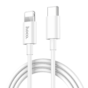 Hoco – Podatkovni kabel Swift PD (X36) – USB Type-C na Lightning, 18W, 3A, 1.0m – bel