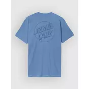 Santa Cruz Tonal Opus Dot Stripe moška majica fresh blue