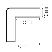 Durable Profil za zaščito vogalov C35 35 mm