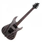 Schecter C-1 STANDARD Black Fade Burst Burl 3950