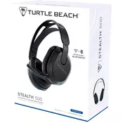 Turtle Beach Stealth 500 v2 brezžične slušalke črne barve za PC & PS5 & PS4 & Switch & mobilne naprave