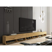 Tv omarica Sarasota 144 Wotan hrast Wotan hrast, 300x30x33cm