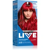 , Schwarzkopf Barva las v živo (Permanent Colour) (Odtenek 92 Red)