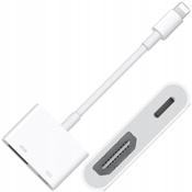 Co2 CO2 ADAPTER HDMI KABEL Z LIGHTNING IPHONE IPAD IPOD FULL HD 60HZ, (21747887)