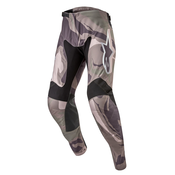 Motokrosové kalhoty Alpinestars Racer Tactical 2024 zelená camo-hnědé