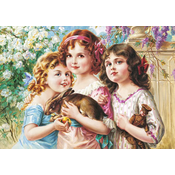 Castorland - Puzzle The three graces - 500 kosov