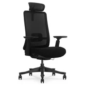 Ergonomski pisarniški stol Odyssey, črne barve