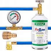 shumee KOMPLET ZA POLNJENJE KLIMATSKE NAPRAVE R1234YF + ADAPTER