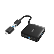USB Hub 4 u 1 Hama 200116