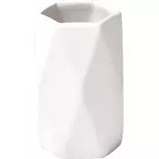 Tendance Caša Dijamant 11,5X7,5Cm Keramika Bela
