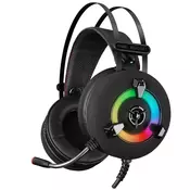 Slušalice RAMPAGE Miracle-X2 Plus, mikrofon, RGB, 7.1 Surround Sound, PC/PS4/PS5, USB