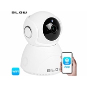 Blow H-265 IP kamera, Wi-Fi, 1080p Full HD, 5 MP, rotirajuca, nocno snimanje, bijela