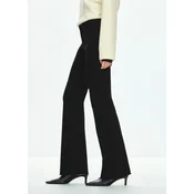 MANGO Kavbojke NEW FIONA črn denim