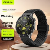 CangHua Zamenska narukvica za pametni sat za Huawei Watch 4 Pro, Crna