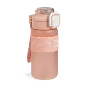 G21 steklenica za pitje 600 ml 2v1, roza zamrznjena