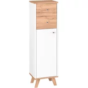 Astor Kopalniška omarica Sven beli hrast 30 cm FSC®