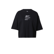 Pamucna majica Reebok za žene, boja: crna, 100075396