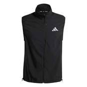 ADIDAS PERFORMANCE Športen telovnik Adi365 Running Essentials srebrno-siva/črna