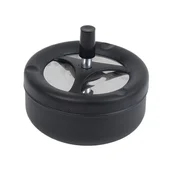 shumee Vrtljivi pepelnik 11cm črn
