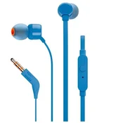 JBL T110E, in-ear slušalice s mikrofonom i upravljanjem s jednom tipkom, plave