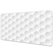 Decormat Namizna podloga Three -dimensional hexagons 120x60 cm