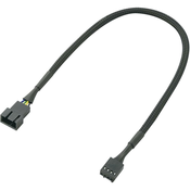 Akasa Produžni kabel za PC ventilator [1x utikač za PC ventilator4pol. - 1x utikač za PC ventil