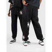 The Dudes Dark Pattern Sweatpants black