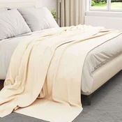Vidaxl Obloge 24 pcs krema 270 x 240 cm Flis
