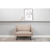 Venture Design Fotelj Zoom 84x80x95 cm bež